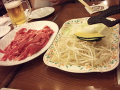 生ラムジンギスカン・焼き野菜セット