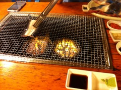 練炭焼きです