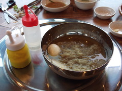 シメの水冷麺