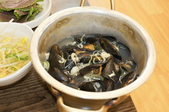 紅蛤湯(貽貝のスープ)