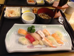 お寿司定食11000ウォン