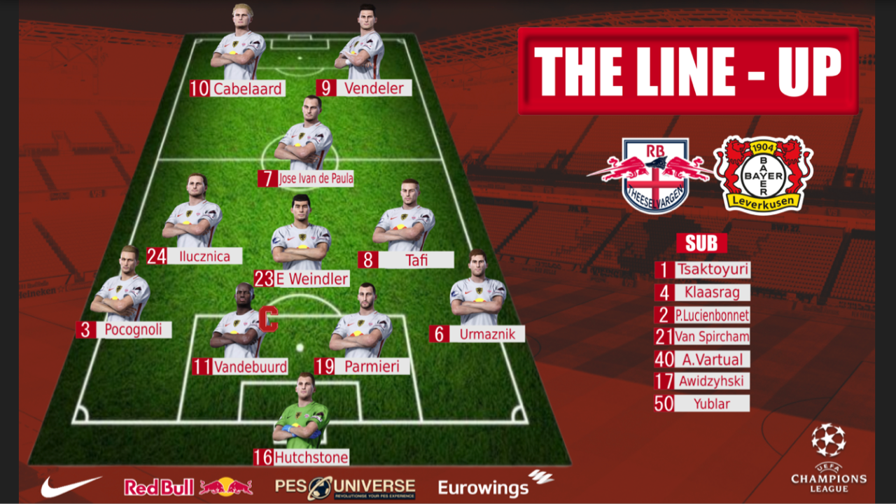 Rbテーゼルファーゲンのml日記 Ver 黄色信号 ウイイレ Wepesjpのefootball ウイイレnote