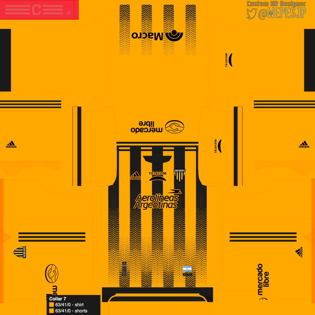 クントゥリパの21ー22シーズン用ユニフォームデータ Efootball ウイニングイレブン Wepesjpのefootball ウイイレ Note