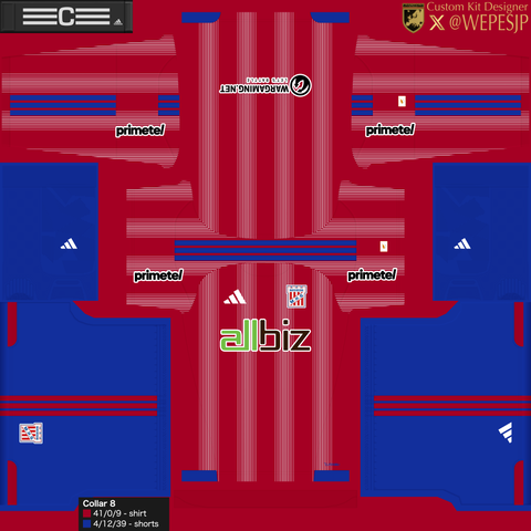 マルキデーニャのユニフォームデータ／eFootball ウイニングイレブン