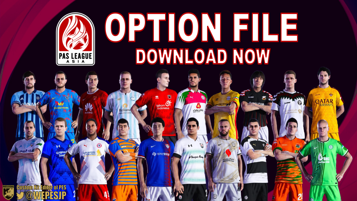 Pasリーグの一括インポートデータ ウイイレ21 Wepesjpのefootball ウイイレnote