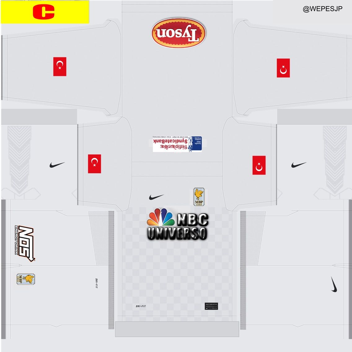 新ブログ開設 早速ムラブスポル テドゥロゲツ セインツラグラーの新ユニフォームを作りましたので配布します Wepesjpのウイイレnote