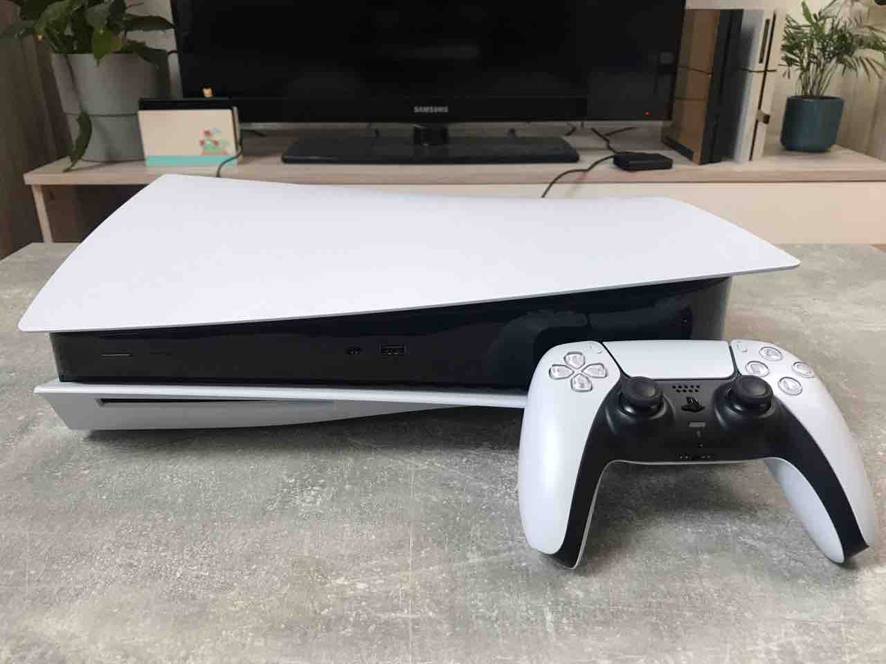 置き ps5 横