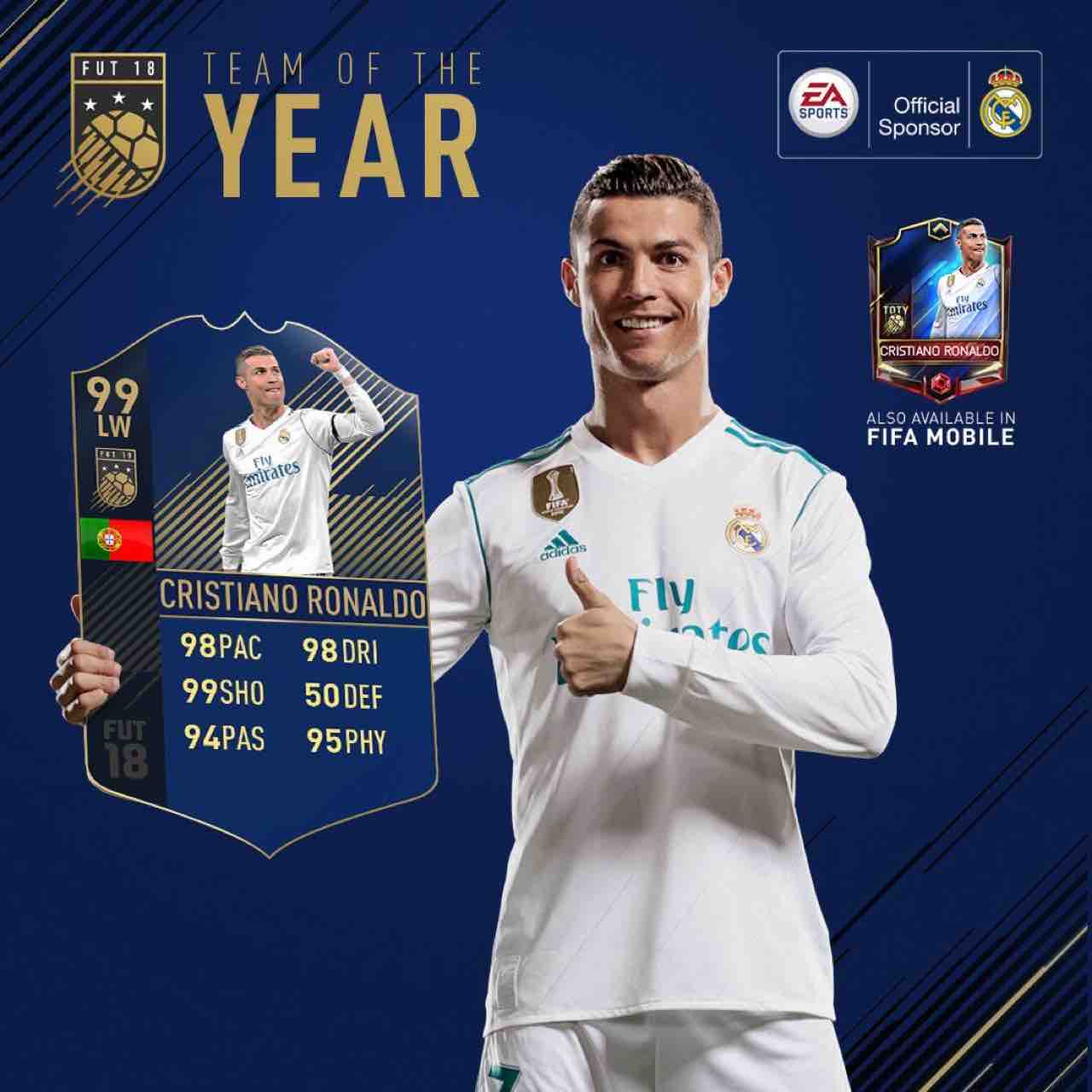 Fifa18 Fut18 Team Of The Year Wepesjpのウイイレnote Fifa18 Fut18 Team Of The Year Wepesjpのウイイレnote