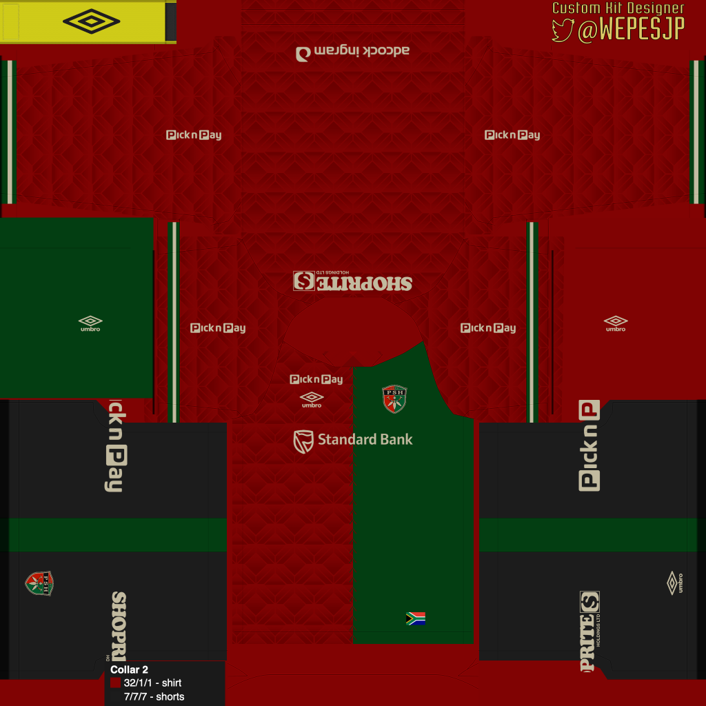 その他アフリカ プレジャー ホーンのユニフォームデータ Efootball ウイニングイレブン Wepesjpのefootball ウイイレnote