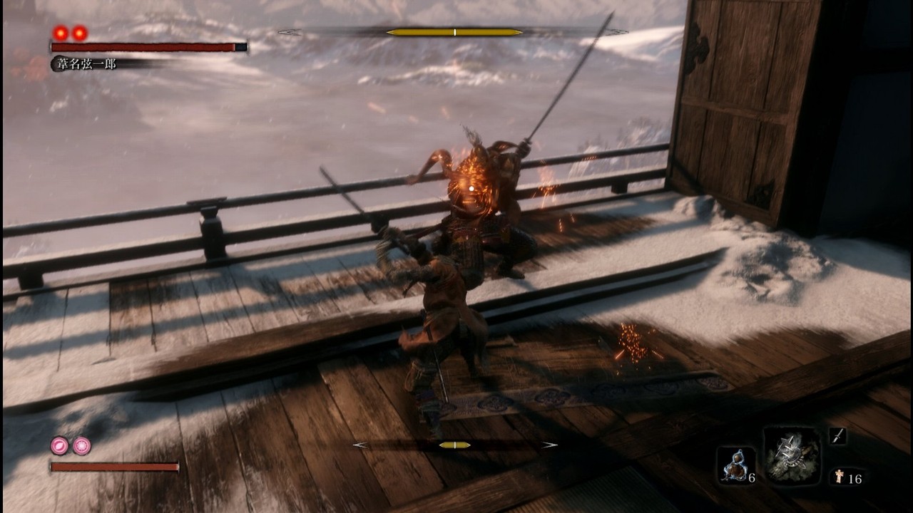 Sekiro Shadows Die Twice その8 葦名城 本城 西へ東へ