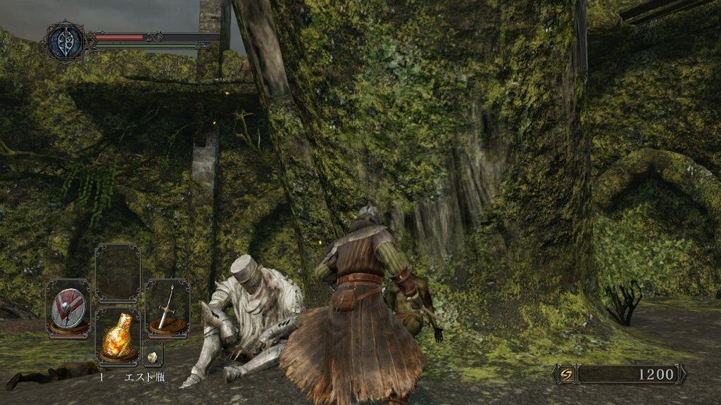Dark Soulsii ダークソウル2 その2 朽ちた巨人の森 西へ東へ