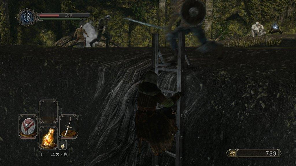 Dark Soulsii ダークソウル2 その2 朽ちた巨人の森 西へ東へ