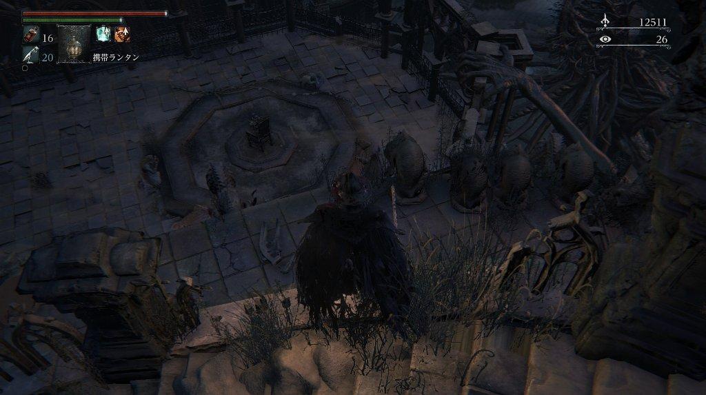 Bloodborne ブラッドボーン その15 [隠し街ヤハグル1] 西へ東へ