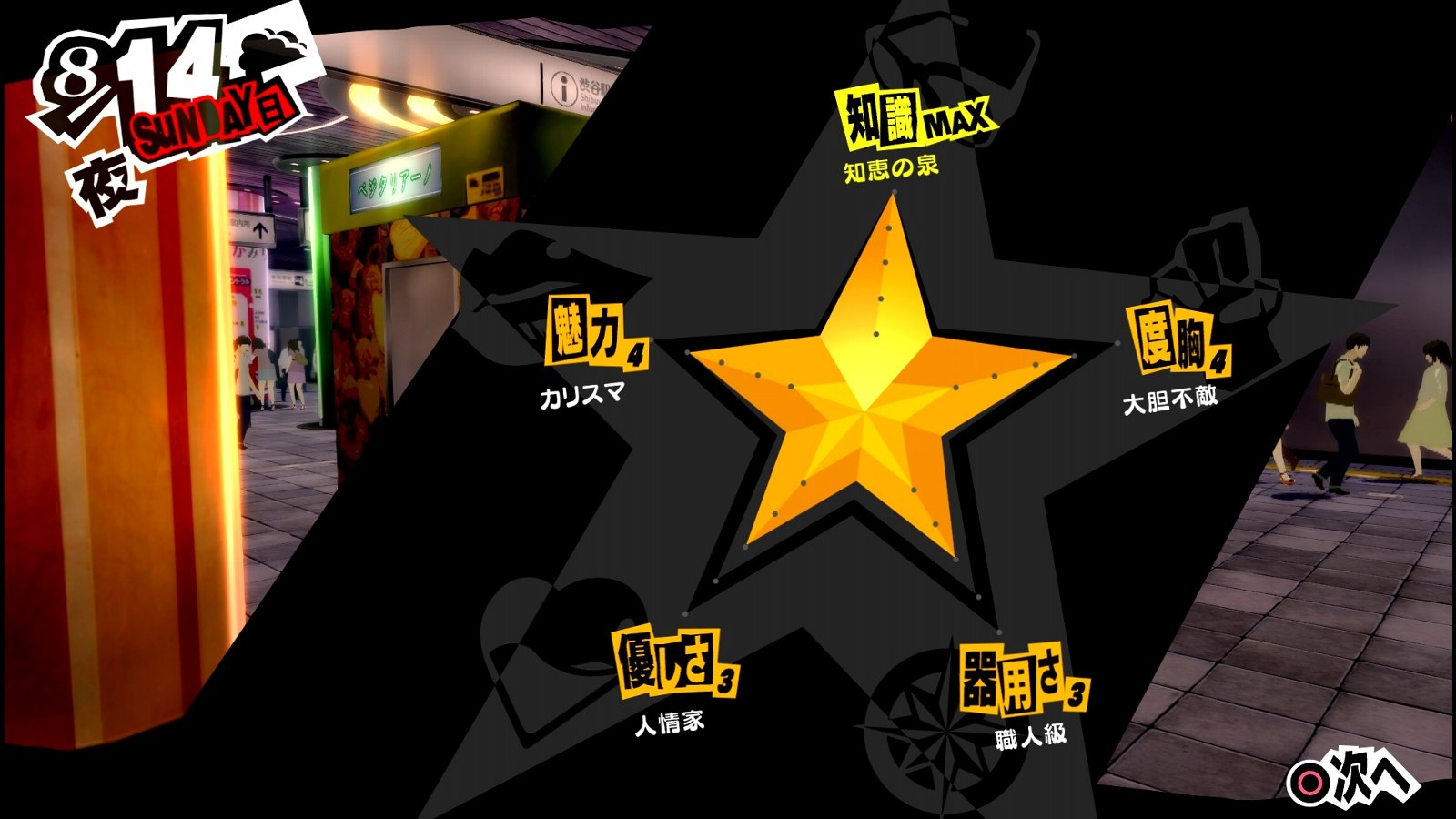 ペルソナ5 ザ ロイヤル P5r その15 8月11日 8月日 西へ東へ