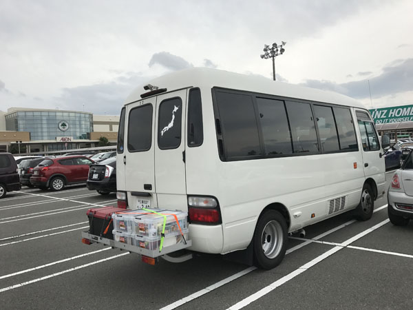 バス37泊目 大淀西海岸ムーンビーチキャンプ場 超ショートなblog 仮