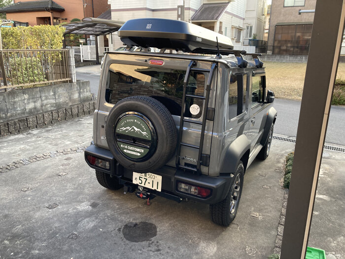 シエラ グランジオ スペアタイヤカバースキン を買ってみた 超ショートなblog 仮