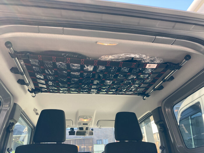 天井収納ネットとドラレコ外部スピーカー設置 車中泊用サンシェードほか 超ショートなblog 仮 天井収納ネットとドラレコ外部スピーカー設置 車中泊用サンシェードほか 超ショートなblog 仮