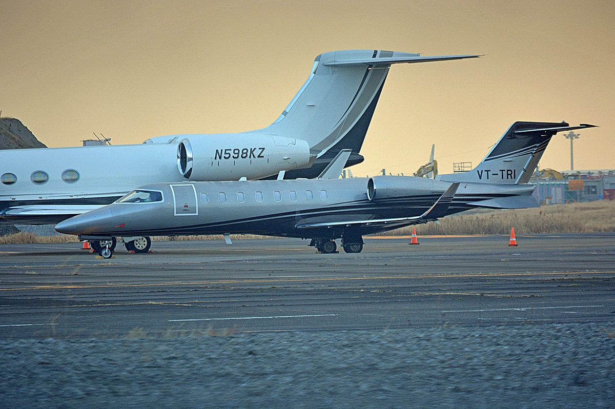 ビズジェット備忘録 １月３０日 羽田その１ Airplane And Weather Diary