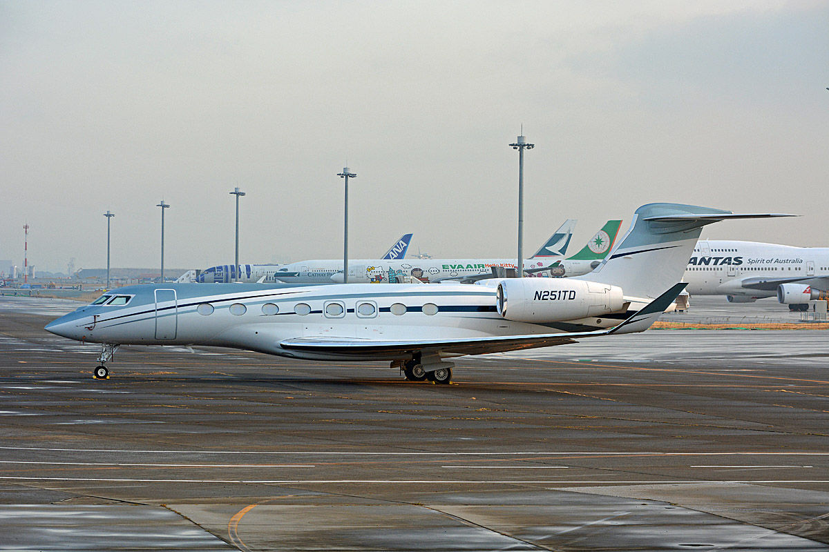 ビズジェット備忘録 １月３０日 羽田その１ Airplane And Weather Diary