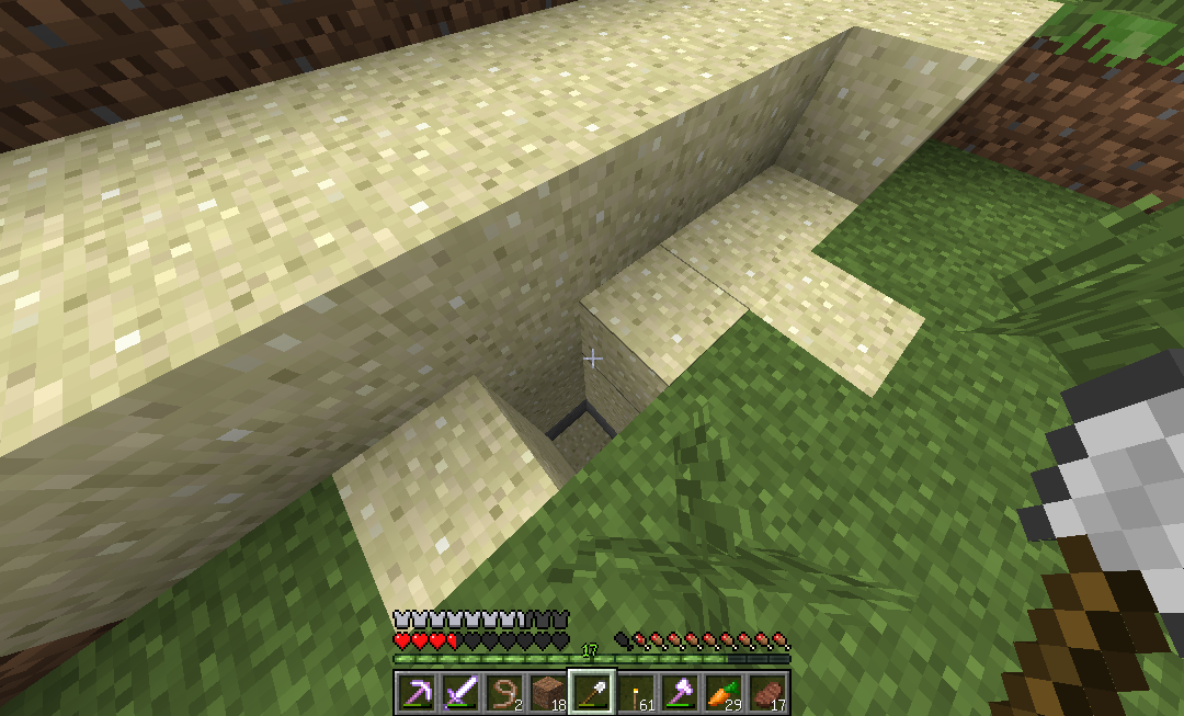 マインクラフトやってみた 拠点を改築してみた その２ ｐａｒｔ１９ Lover Sのrsブログ