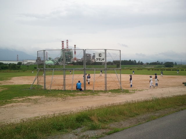 聖地 日野川グラウンド Whitebears こぐま観察日記 聖地 日野川グラウンド Whitebears こぐま観察日記
