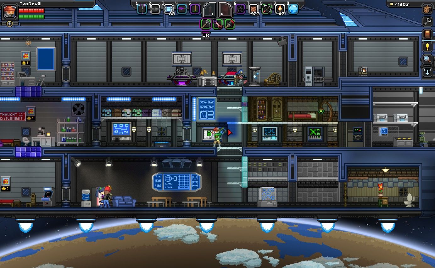 Starbound 次は船作ってるよこの人 Ultimate Blog