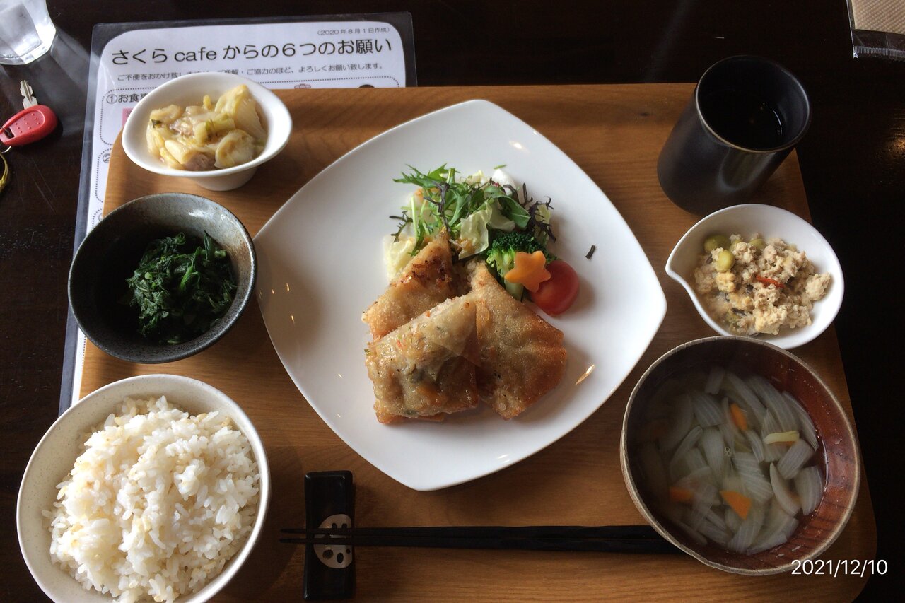 ランチ さくらcafe 徳島県 吉野川市山川町 ヒロの人生 回り道