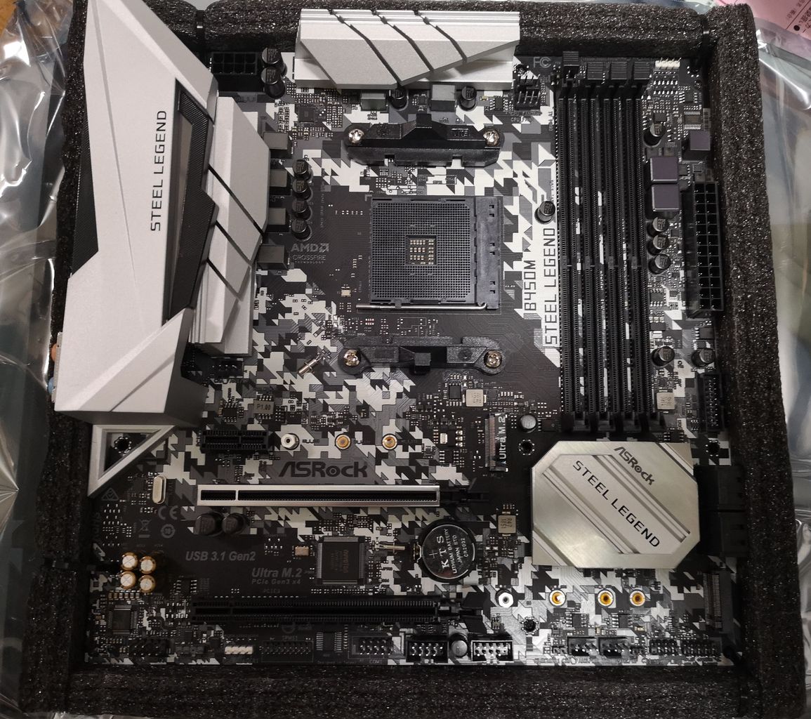 Asrock B450m Steel Legendレビュー 自作pcの雑記帳