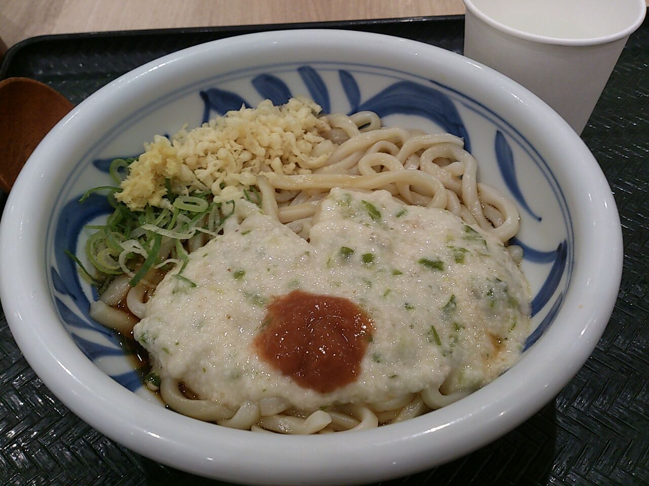 うまげな 梅とろろぶっかけ 東山水上行