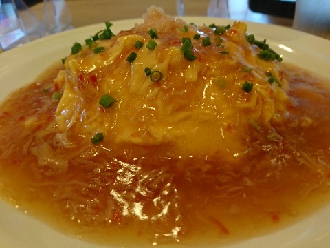 ガスト、かにあんかけたっぷり天津飯。 : 東山水上行..