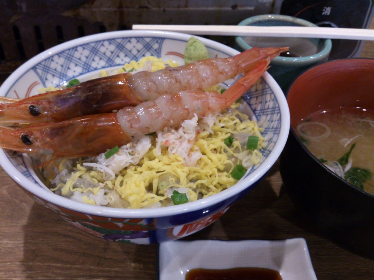 磯丸水産 海老蟹丼 東山水上行