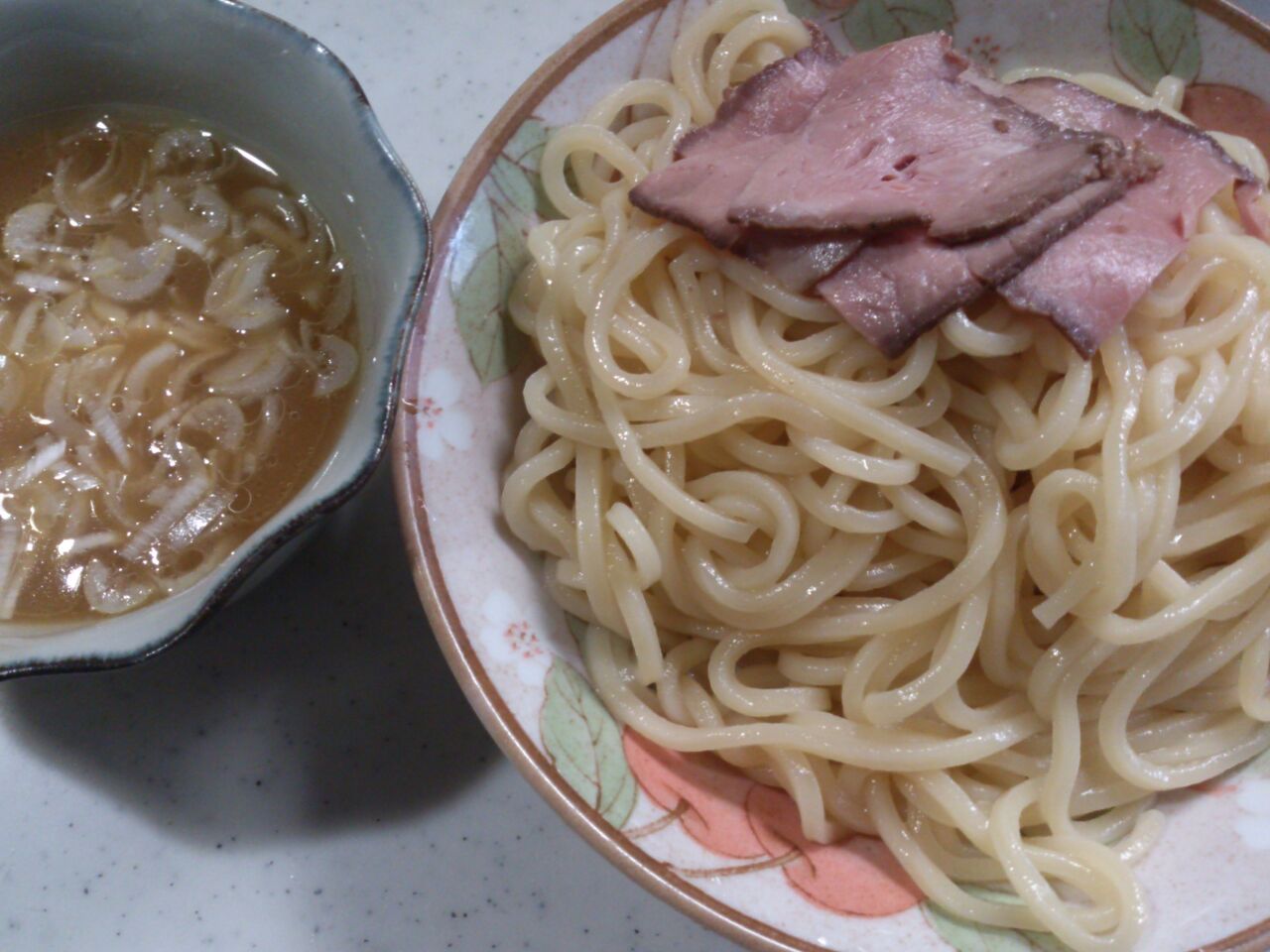 セブンプレミアム 魚介豚骨醤油つけ麺 東山水上行