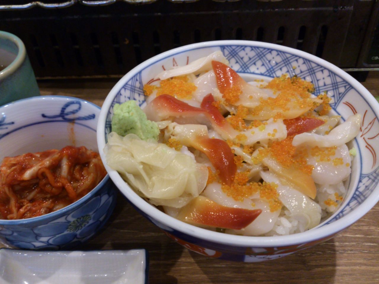 磯丸水産 ランチ貝3種丼 東山水上行 磯丸水産 ランチ貝3種丼 東山水上行