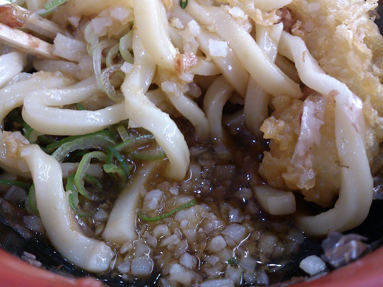 くら寿司 えび天おろしぶっかけうどん うに軍艦 東山水上行