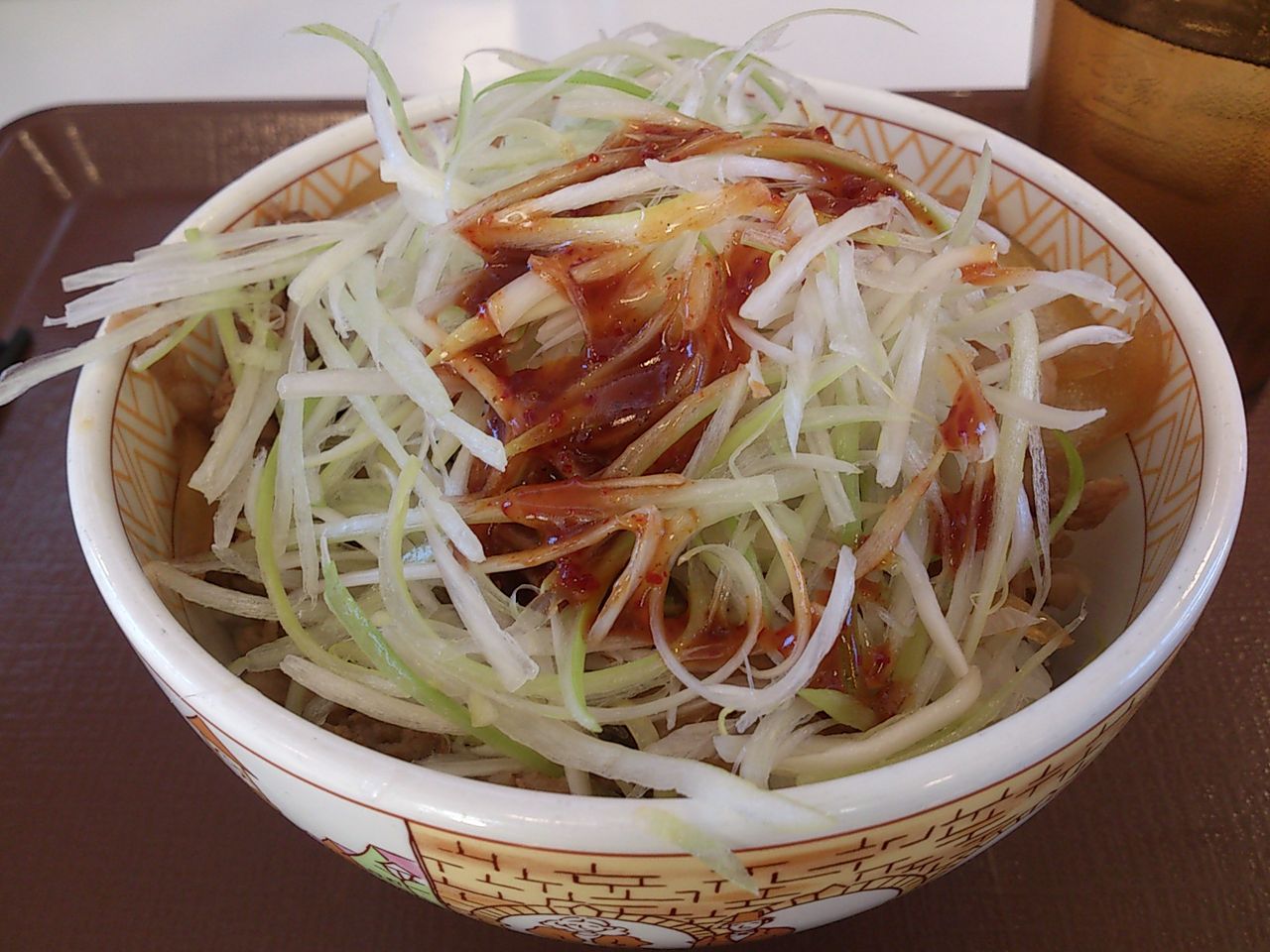 すき家 白髪ねぎ牛丼 旨辛だれ 東山水上行 すき家 白髪ねぎ牛丼 旨辛だれ 東山水上行