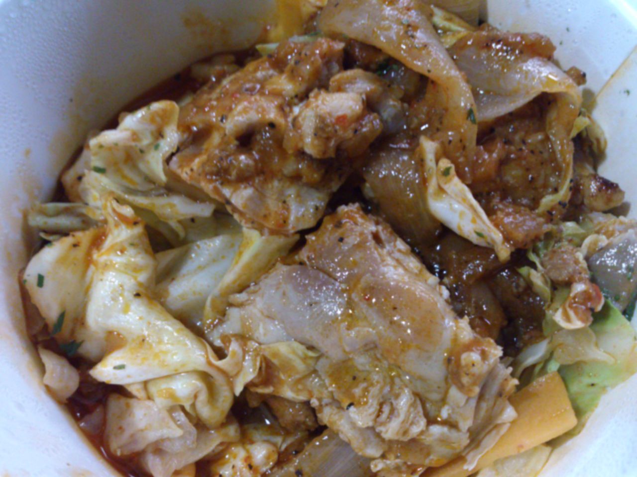 松屋 ケイジャンチキン定食 東山水上行