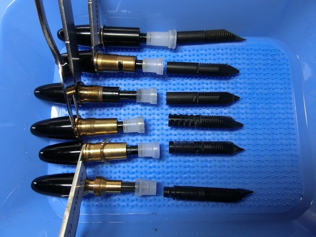 149のペン芯径とピストン径の関係・・・その1 : 萬年筆の迷走