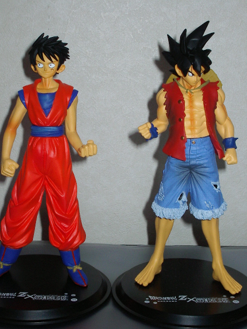 島ぞうりアート☆ドラゴンボール 悟空 持ち帰れる ワンピース ルフィ  