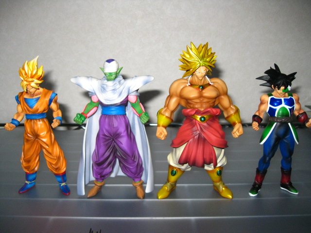 ドラゴンボールフィギュア 組み立て式ハイスペックカラーリング