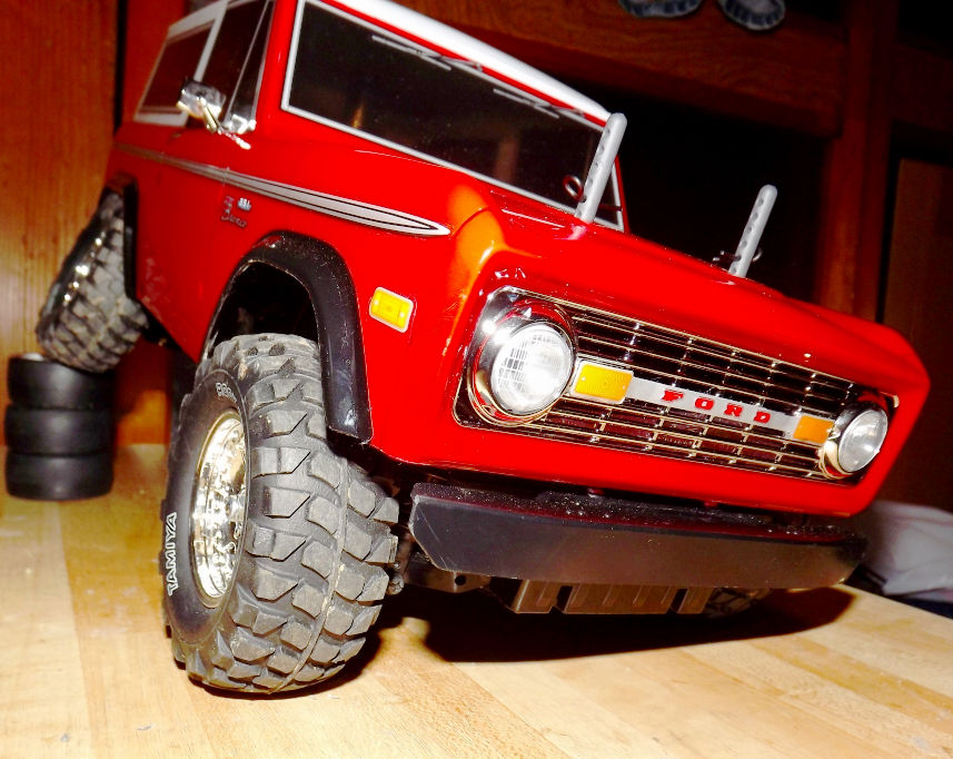 ☆タミヤ ブロンコ LED付き ボディのみ☆ TAMIYA 新商品のCC-02