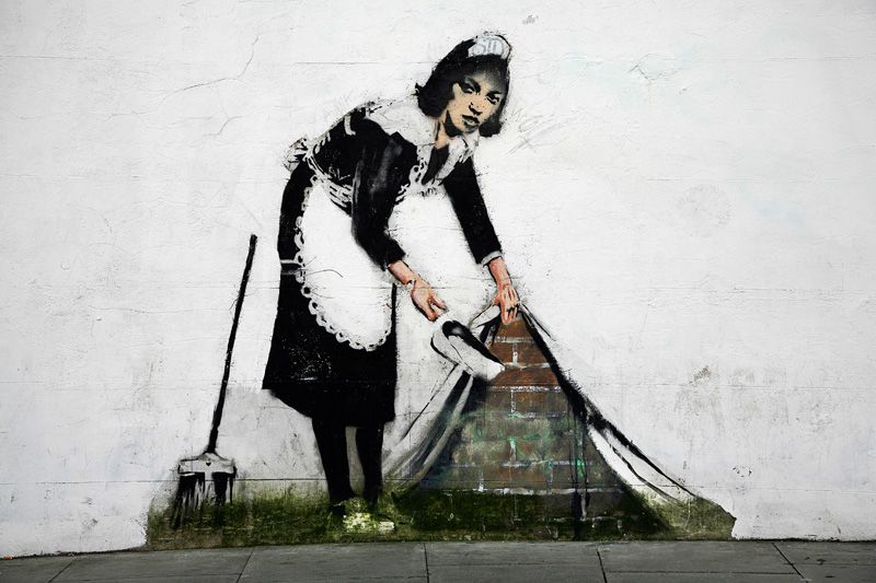 Banksy バンクシー が見た パレスチナ ガザ地区 Just Donuts Blog