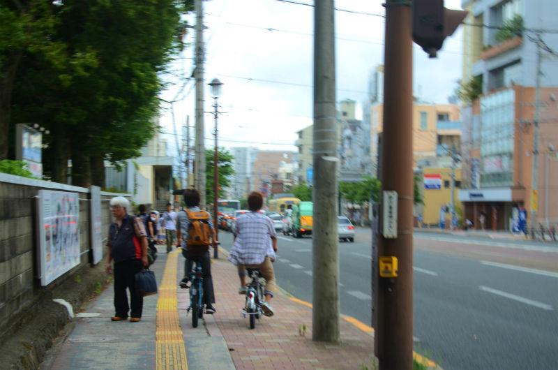 自転車 歩道