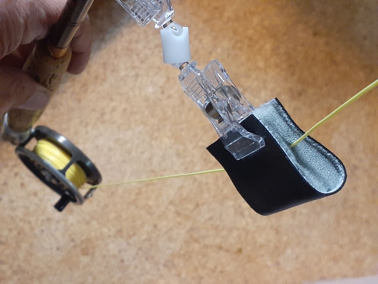 ラインクリーニングツール自作 : フライフィッシングにまつわる