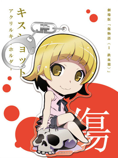 劇場版 傷物語 特典付き前売り券が順次販売開始 キーホルダーやトートバッグ等 うぃるべるのぶろぐ