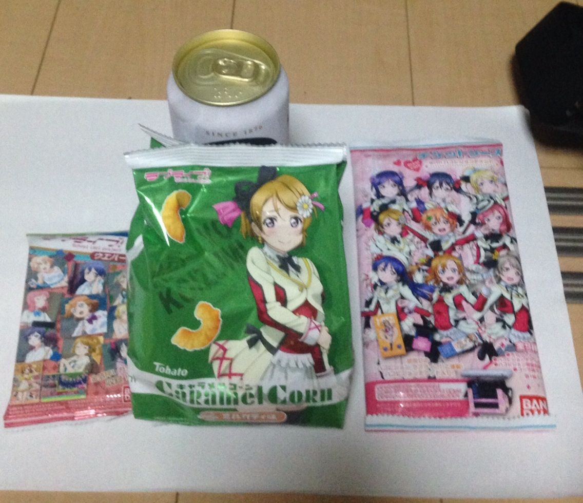 マジックオリジン買えなかったんでラブライブのお菓子買ってきた エンド前に マジックオリジン買えなかったんでラブライブのお菓子買ってきた エンド前に