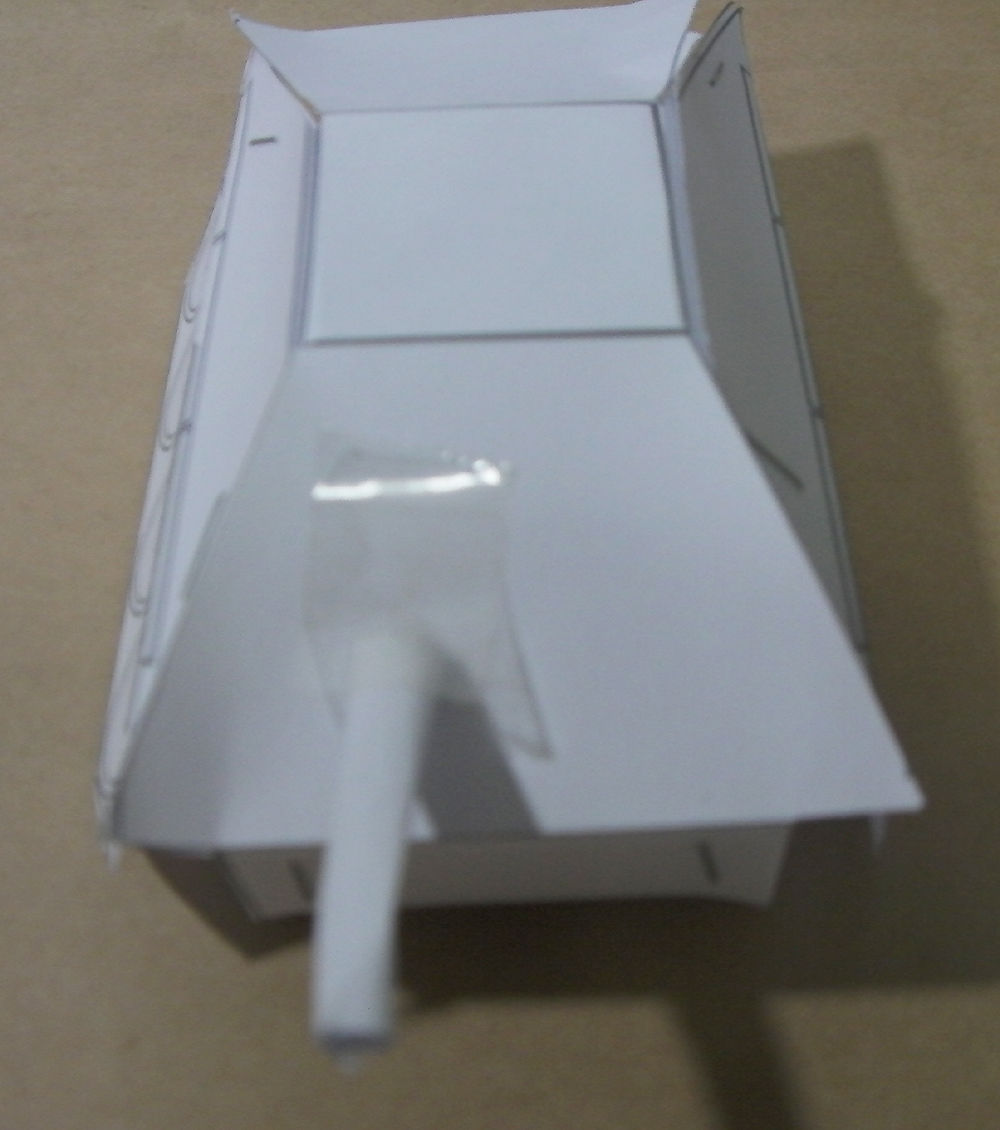 その１ ガルパン ヘッツァー ペーパークラフト 製作雑記 まる