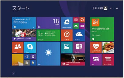 Windows 8 / 8. 1の「スタート画面」