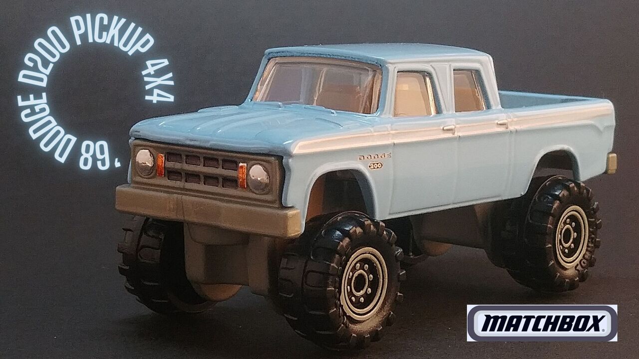 Dodge d200 matchbox