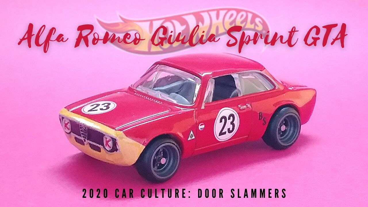 Hot Wheels Alfa Romeo Giulia Sprint GTA Premium 1:64 Rosso - Edizione 2019