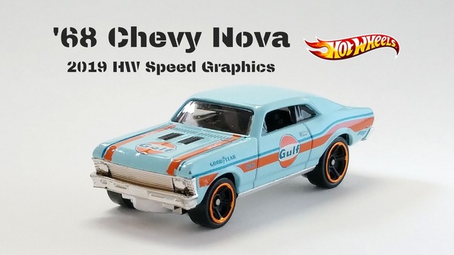 '68 Chevy Nova 2019 HW Speed Graphics